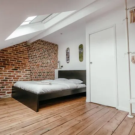 Duplex 4pers - 100m Du Metro - Smarttv - Fibre Apartmán Lille
